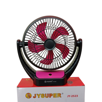 JYSUPER JY-2523 AC/DC Rechargeable Fan in Bangladesh